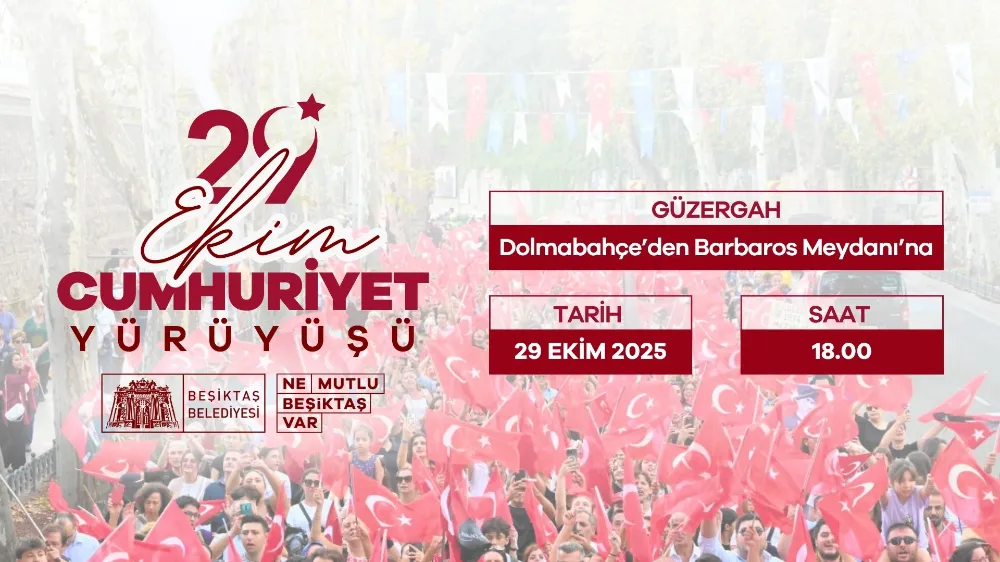 Beşiktaş  29 Ekim Cumhuriyet Yürüyüşü