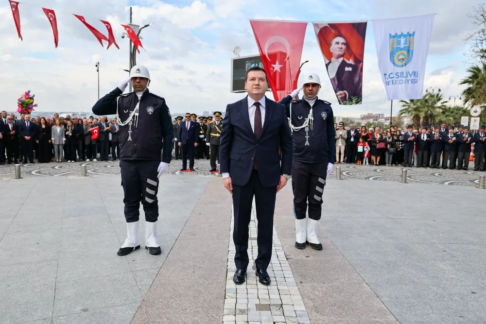 Başkan Balcıoğlu, 29 Ekim çelenk sunma törenine katıldı