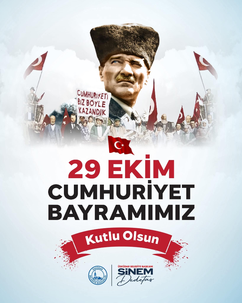 ÜSKÜDAR’DA 29 EKİM CUMHURİYET BAYRAMI DOYASIYA YAŞANIYOR
